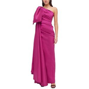 Rachel Gilbert Womens Alessandra Gown, Pink